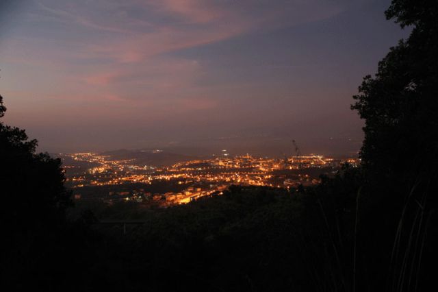 panoramica dalla pineta di siano 2008